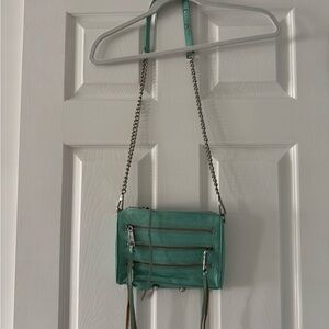 Rebecca Minkoff mint Leather Crossbody Bag